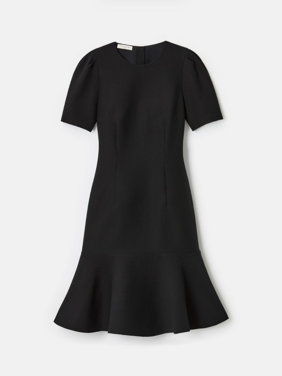 Lafayette 148 New York Dresses & Skirts - Lafayette 148 New York WOOL-SILK CREPE SHORT SLEEVE DRESS,Size 10
